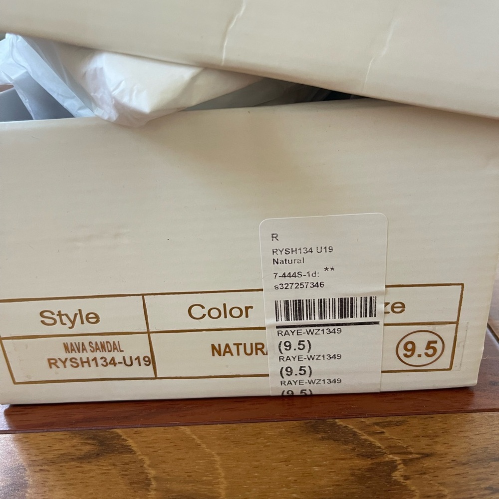 RAYE Natural Sandals
